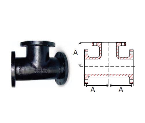 stainless-steel-flanged-tee-dimensions