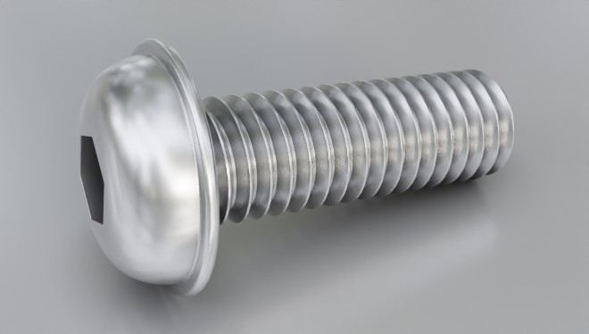button-flange-head